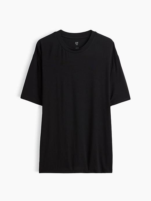 Image number 3 showing, Softest Modal Oversized PJ T-Shirt