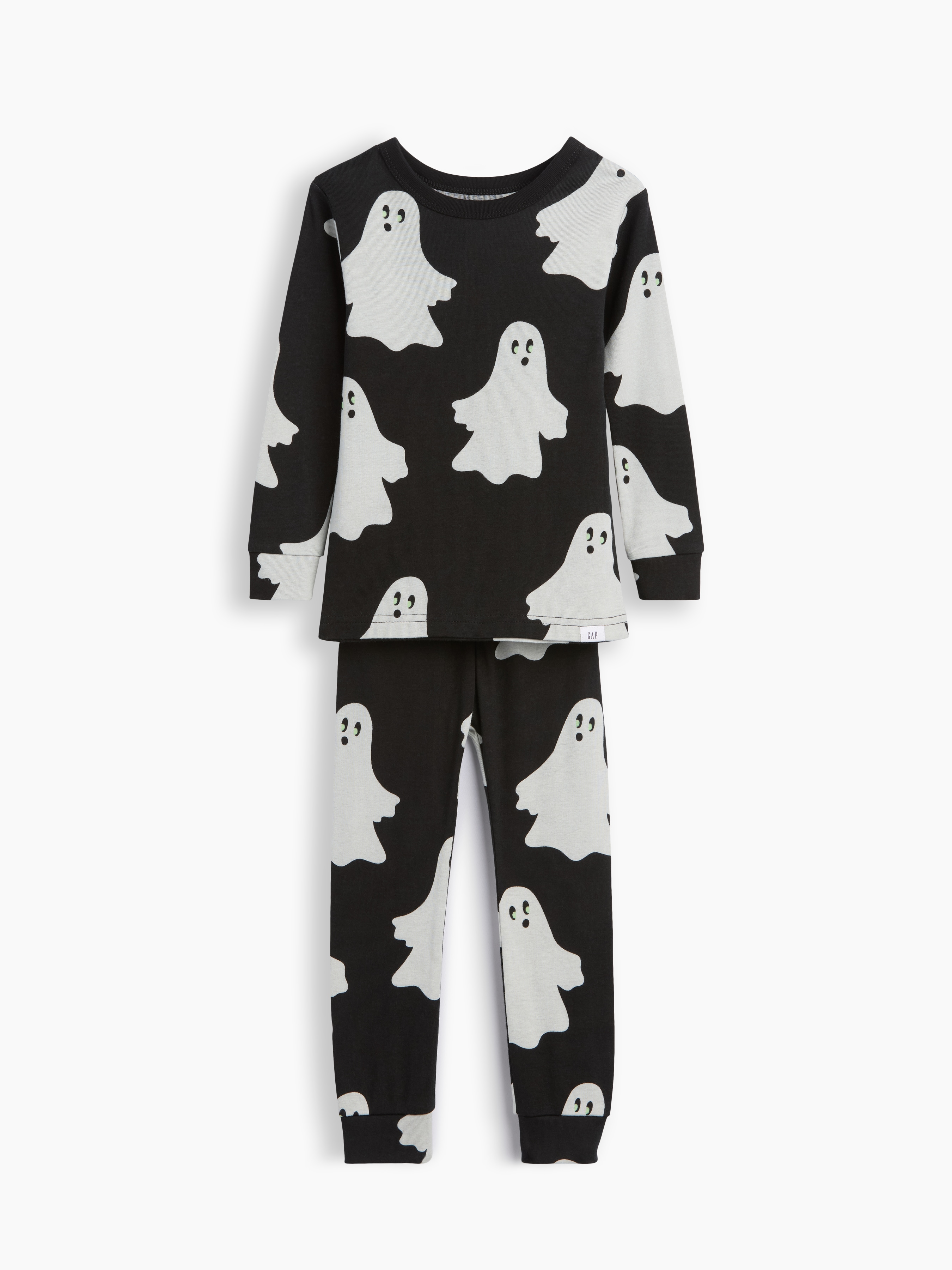 Baby & Toddler Organic Brushed Cotton Ghost PJ Set