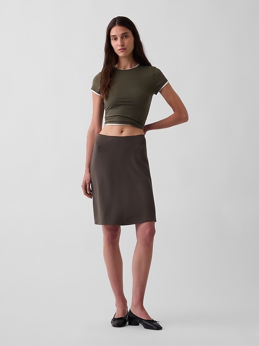 Image number 1 showing, Easy Knee-Length Skirt