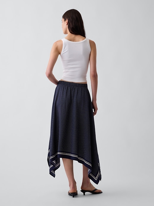 Image number 2 showing, Handkerchief Maxi Skirt