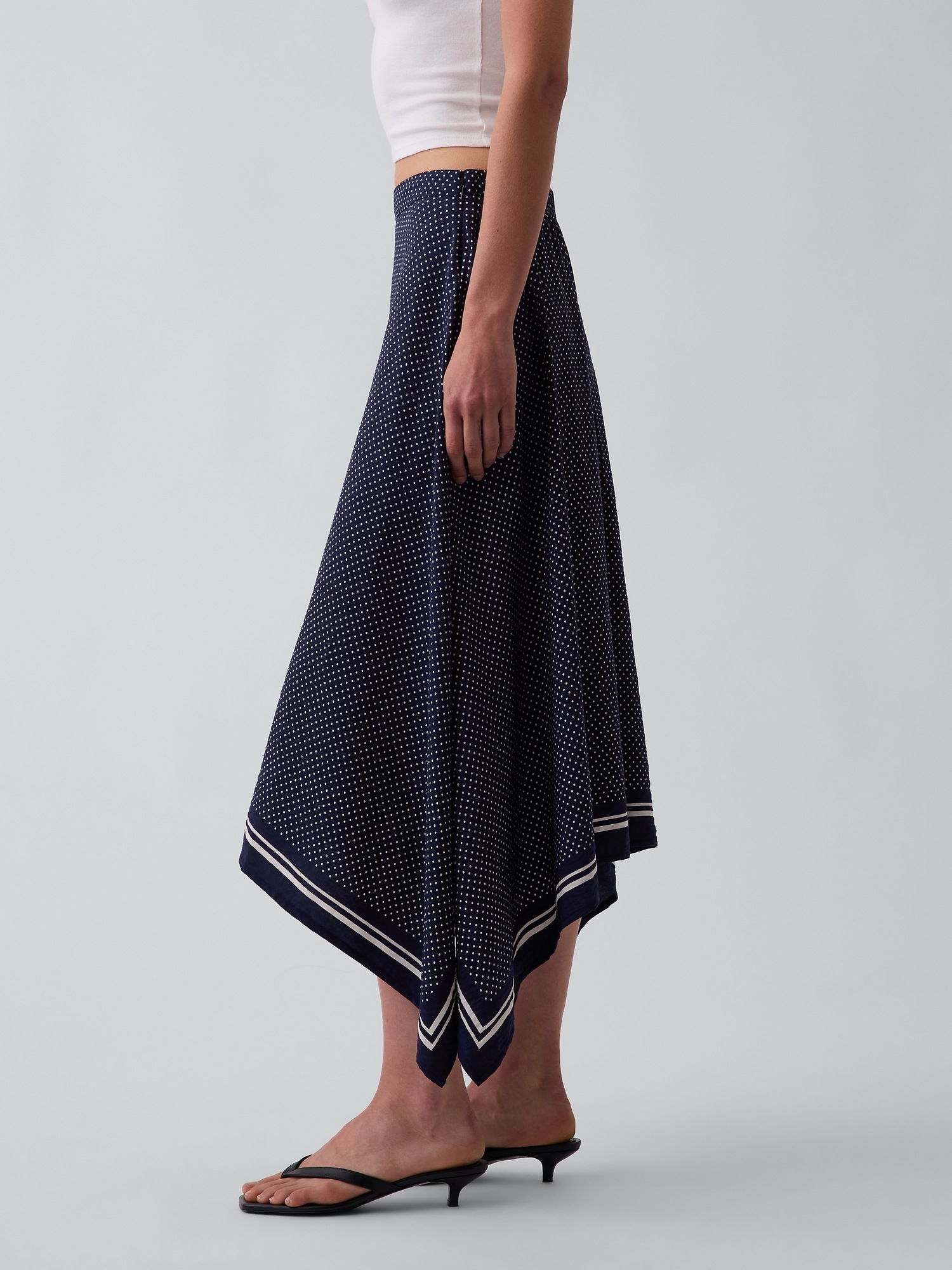 Gap Handkerchief Maxi Skirt — фото 2