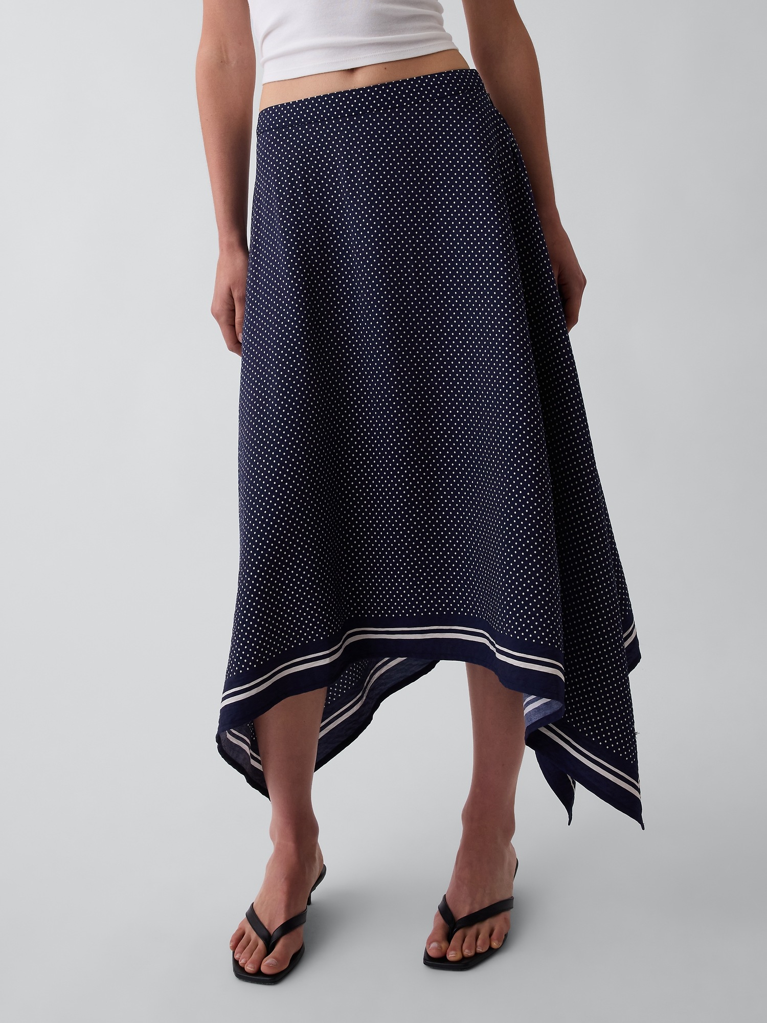 Gap Handkerchief Maxi Skirt — фото 3