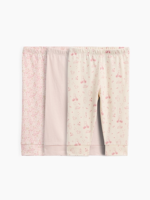 Image number 1 showing, Baby First Favorites Organic Cotton Pull-On Pants (3-Pack)