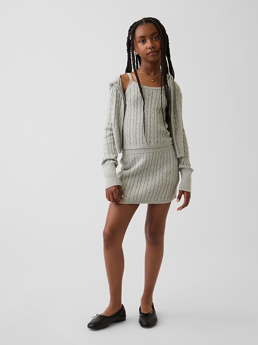 Image number 4 showing, Kids Cable-Knit Sweater Cami