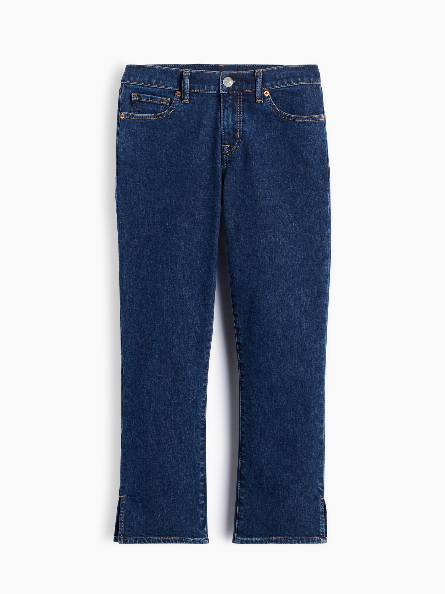 Low Rise Capri Jeans