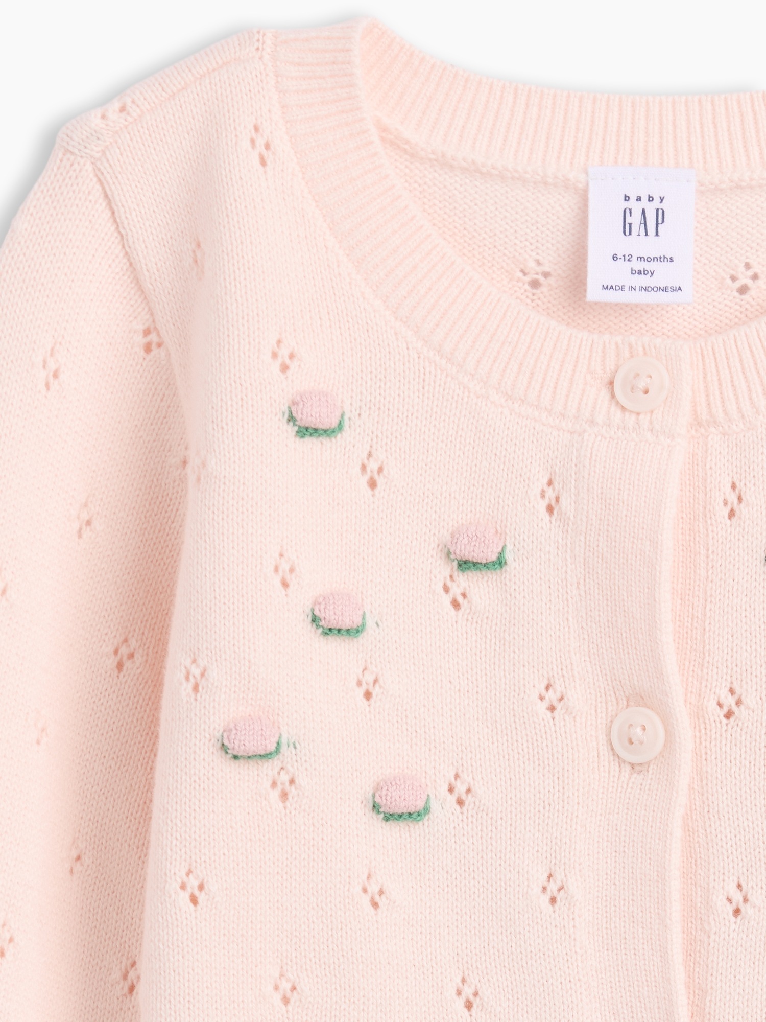 Детские свитеры Gap Baby Embroidered Pointelle Sweater Set — фото 2