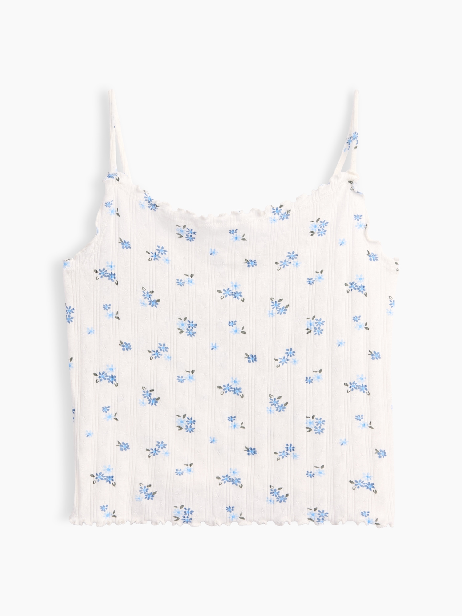 Kids Pointelle Rib Cami
