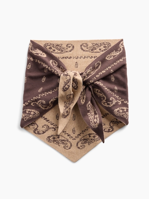 Paisley Triangle Scarf