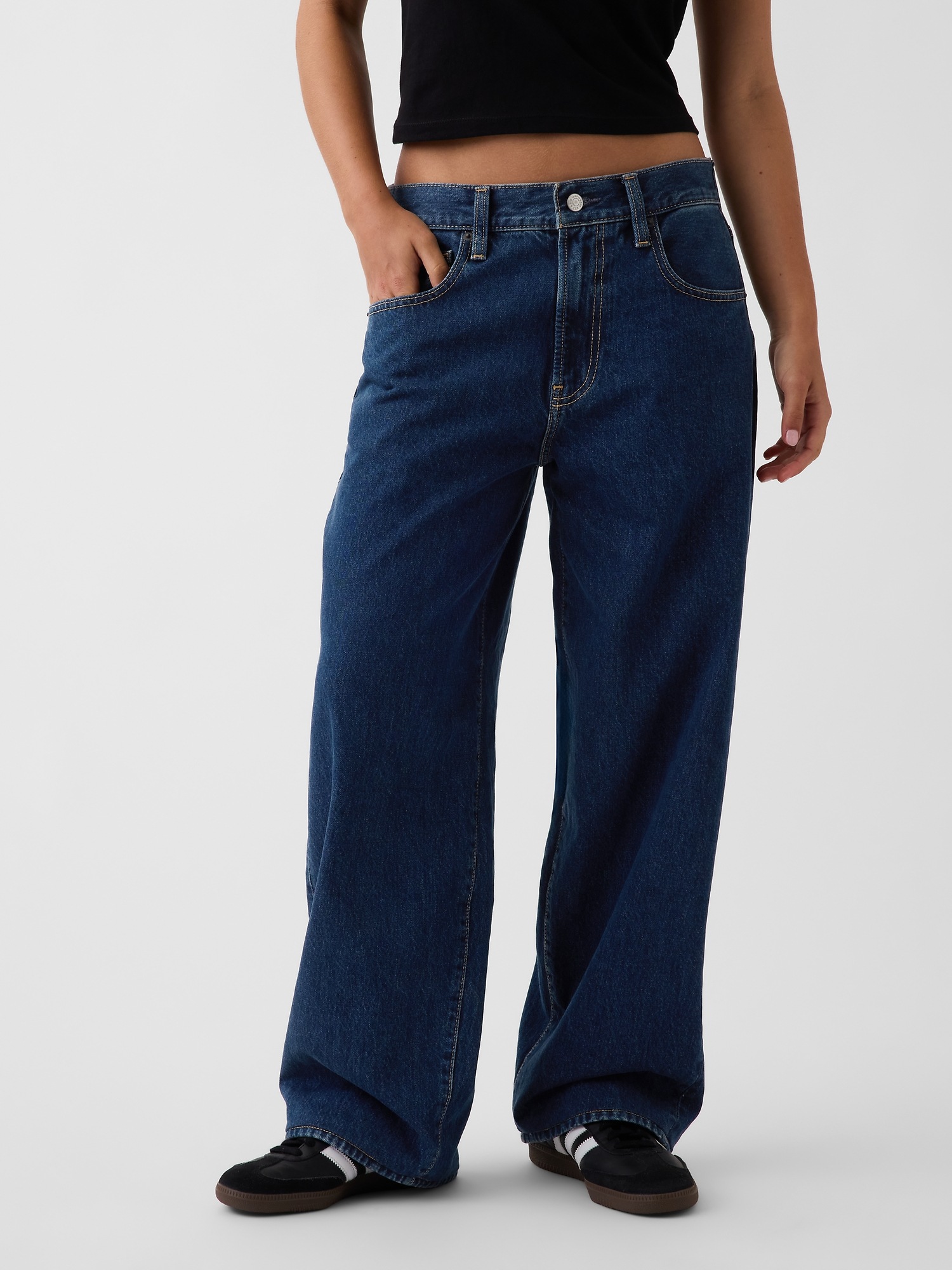 Женские джинсы Gap The Hailey Extra Baggy Jean — фото 2