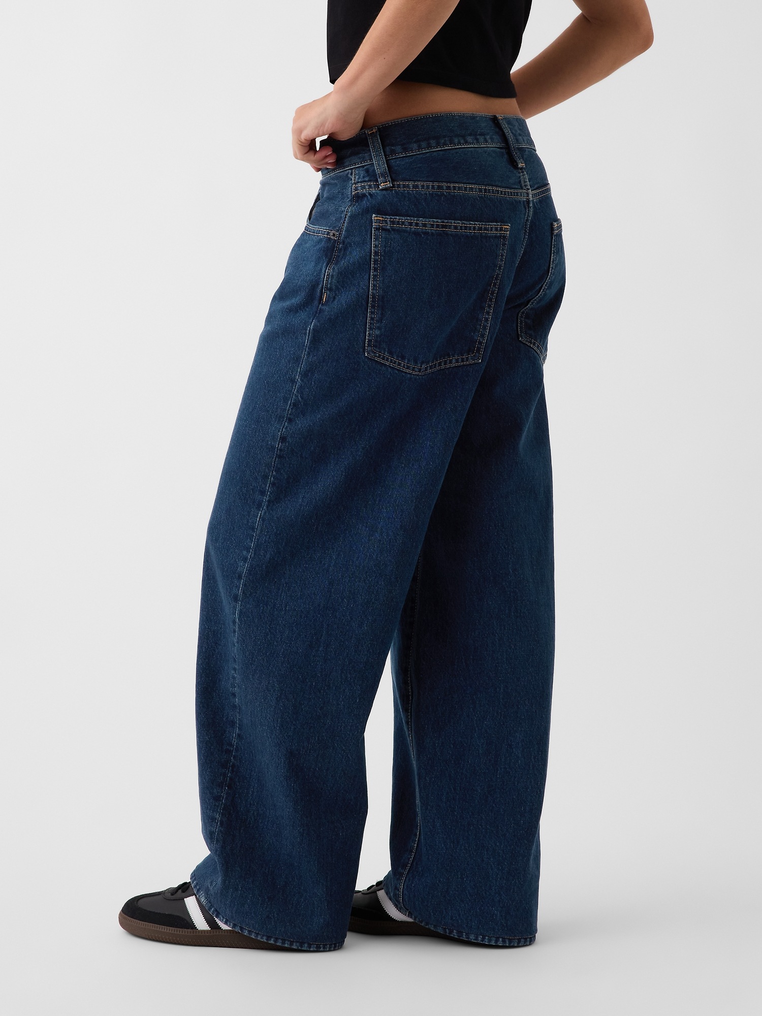 Женские джинсы Gap The Hailey Extra Baggy Jean — фото 3