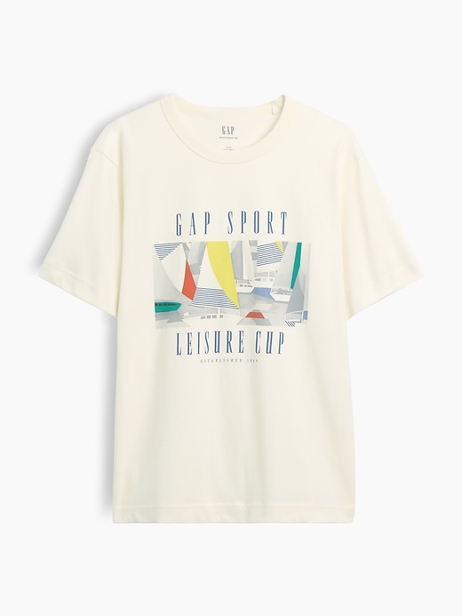 Image number 5 showing, Gap Sport Heavyweight Graphic T-Shirt
