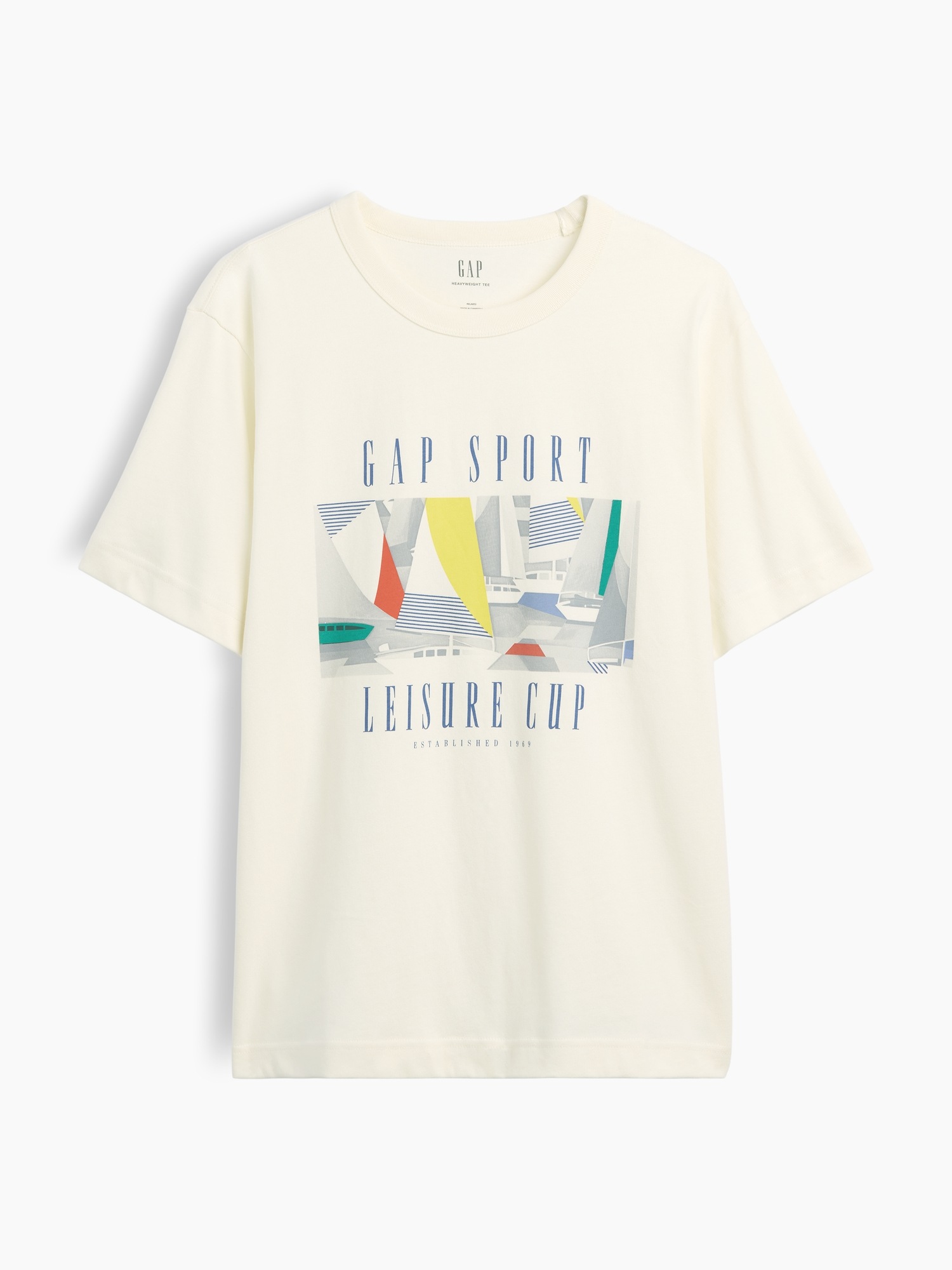Мужские футболки Gap Sport Heavyweight Graphic T-Shirt — фото 4