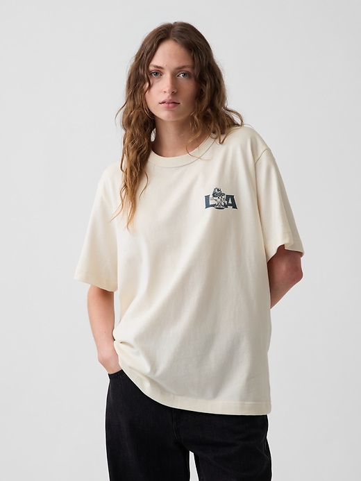 Image number 5 showing, Heavyweight Relaxed Graphic T-Shirt