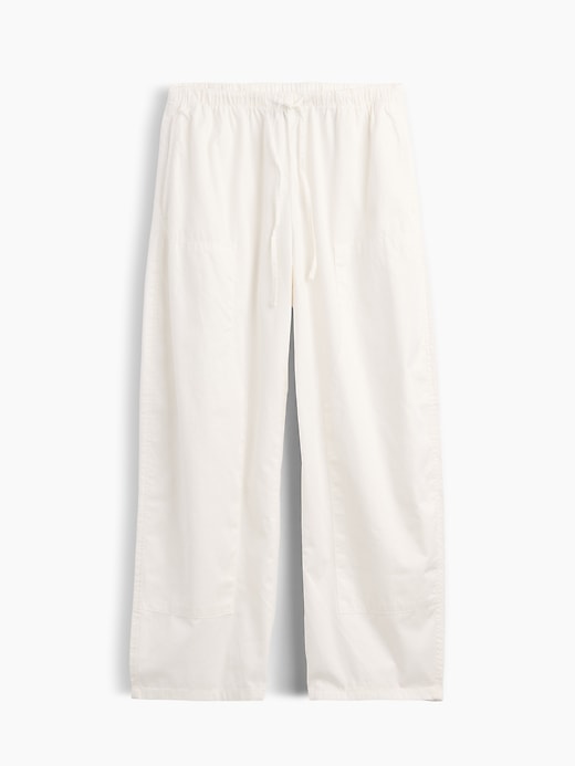 Image number 2 showing, Poplin Easy Double-Knee Barrel Pants