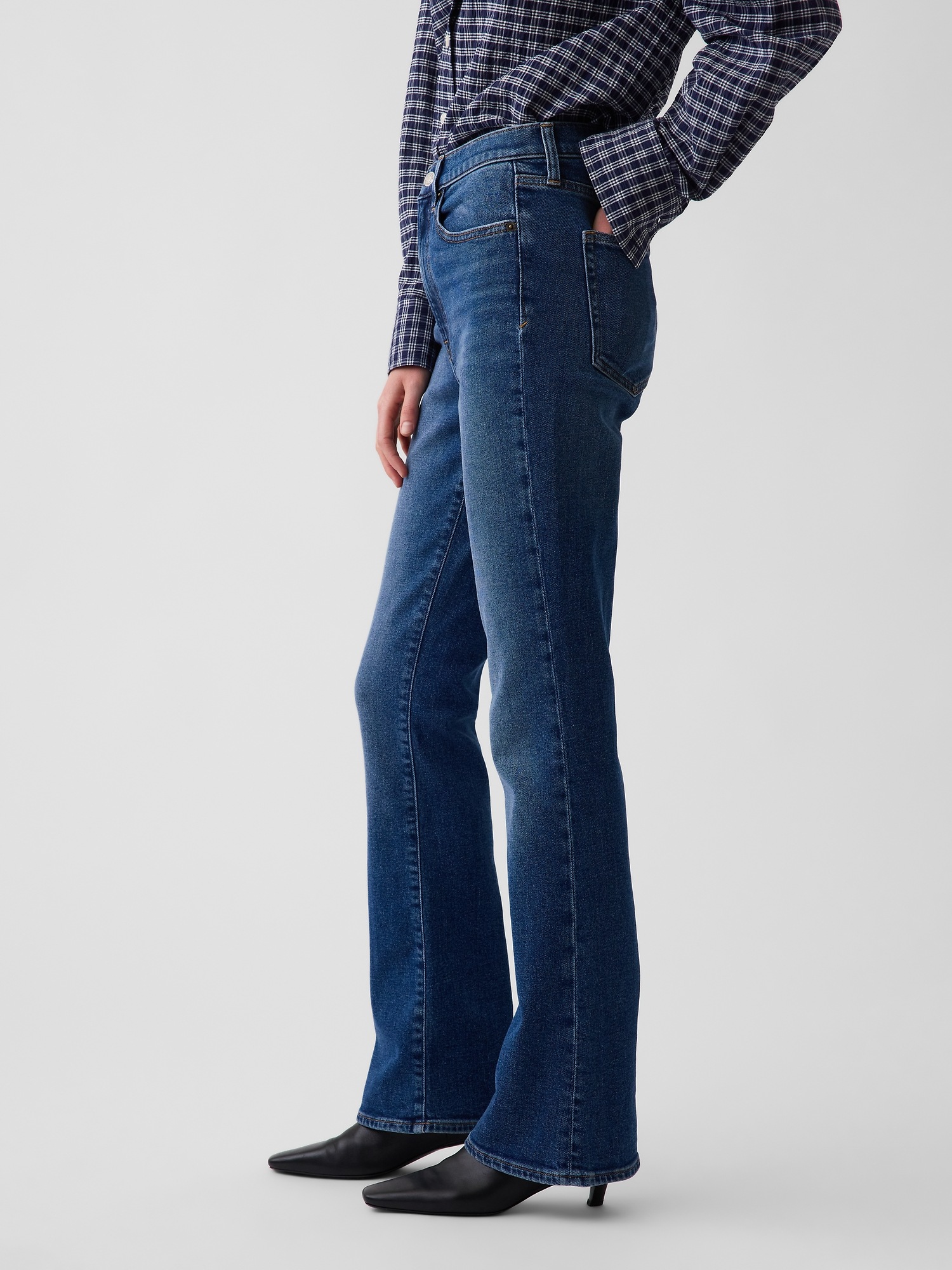Женские джинсы Gap High Rise Boot Jeans — фото 3