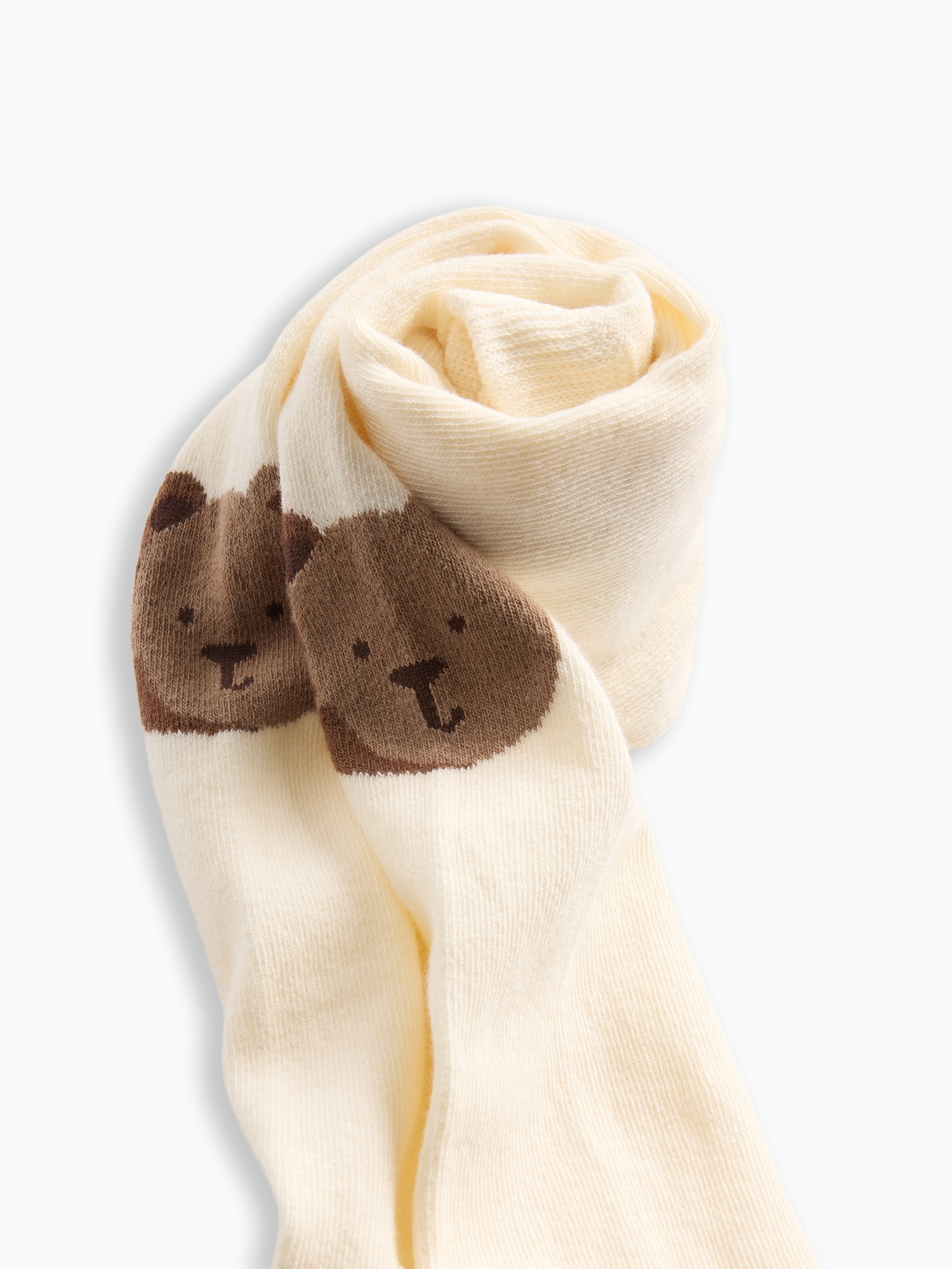 Колготки Gap Brannan Bear Tights для малышей, цвет: Слоновая кость морозный — фото 2