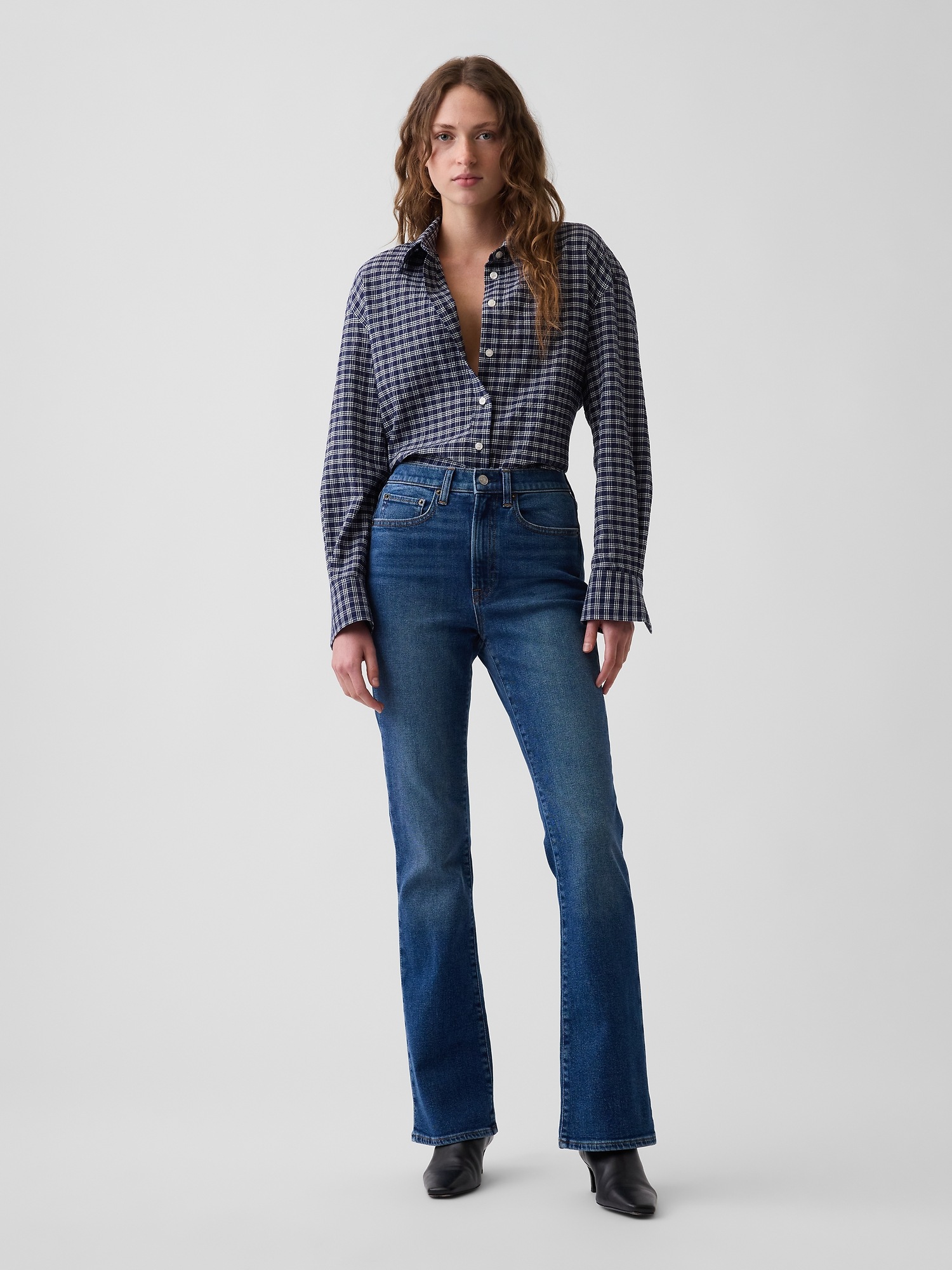 Женские джинсы Gap High Rise Boot Jeans