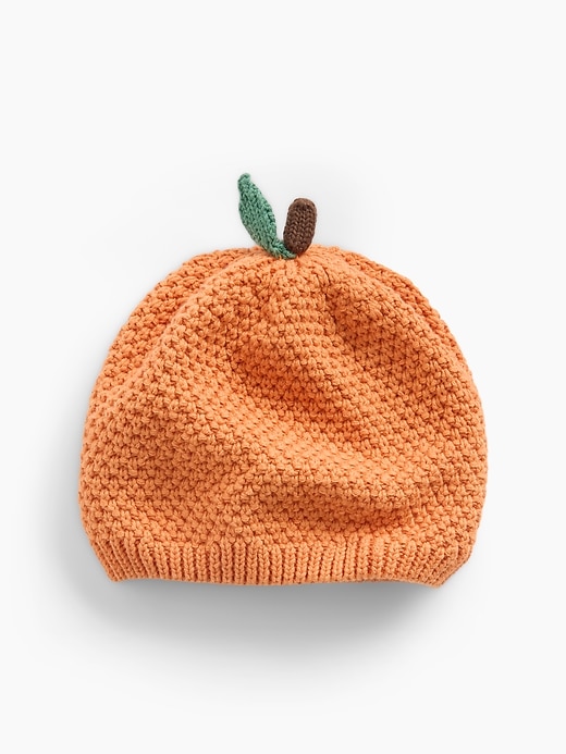 Image number 1 showing, Baby Pumpkin Beanie