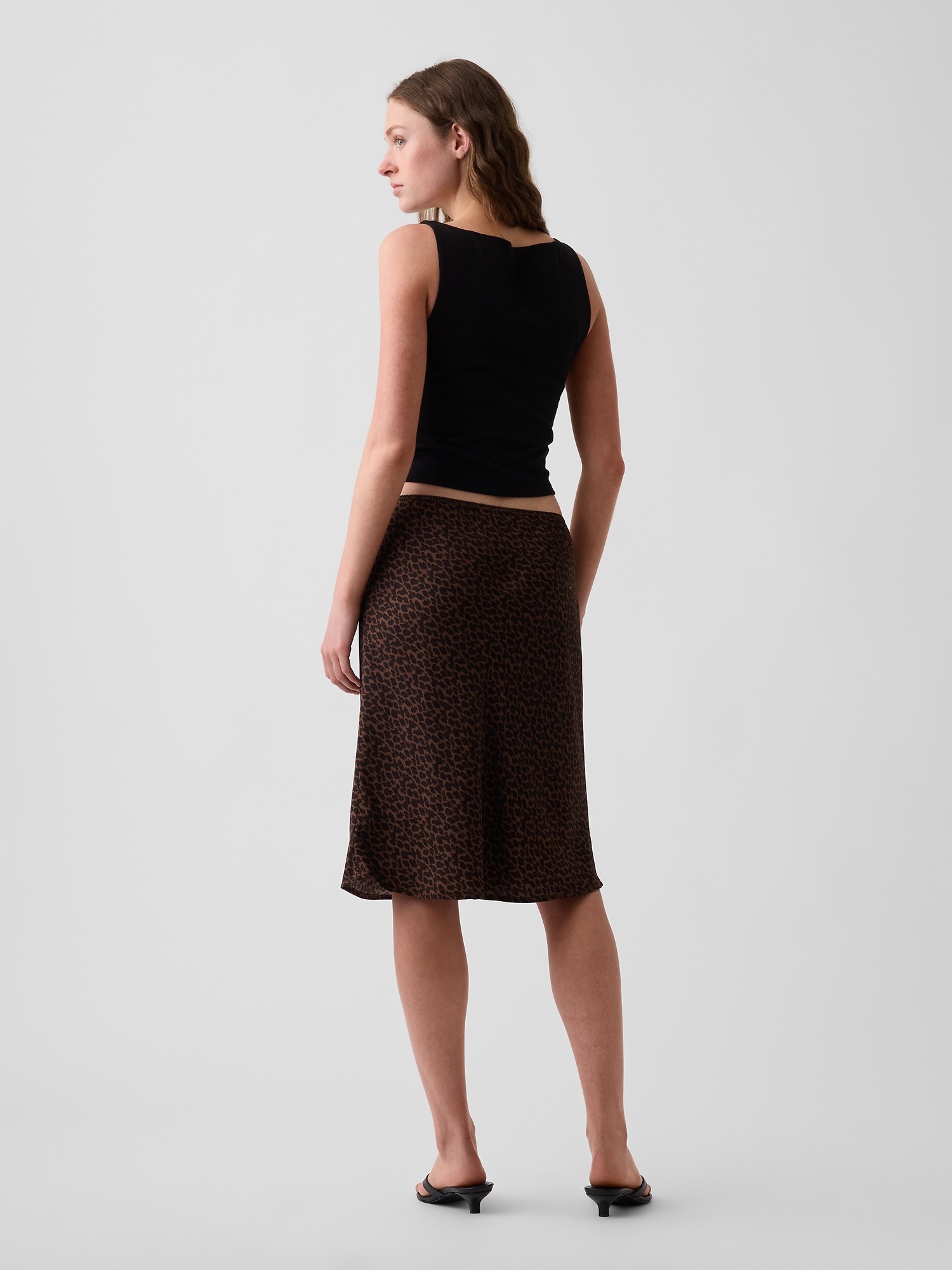 Gap Satin Bias-Cut Skirt — фото 2