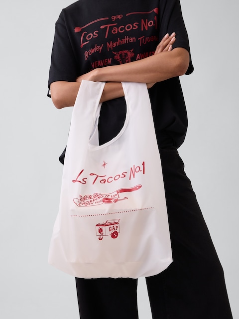 Los Tacos Packable Shopper Tote Bag