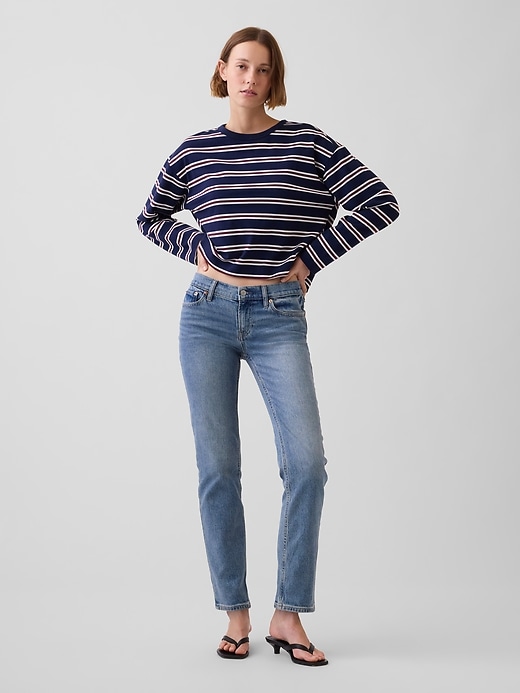Image number 5 showing, Low Rise '90s Slim Straight Jeans