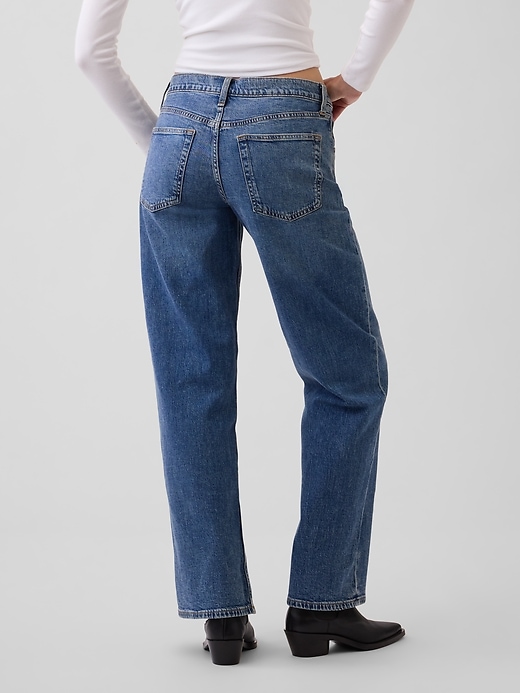 Image number 4 showing, Low Rise '90s Loose Jeans
