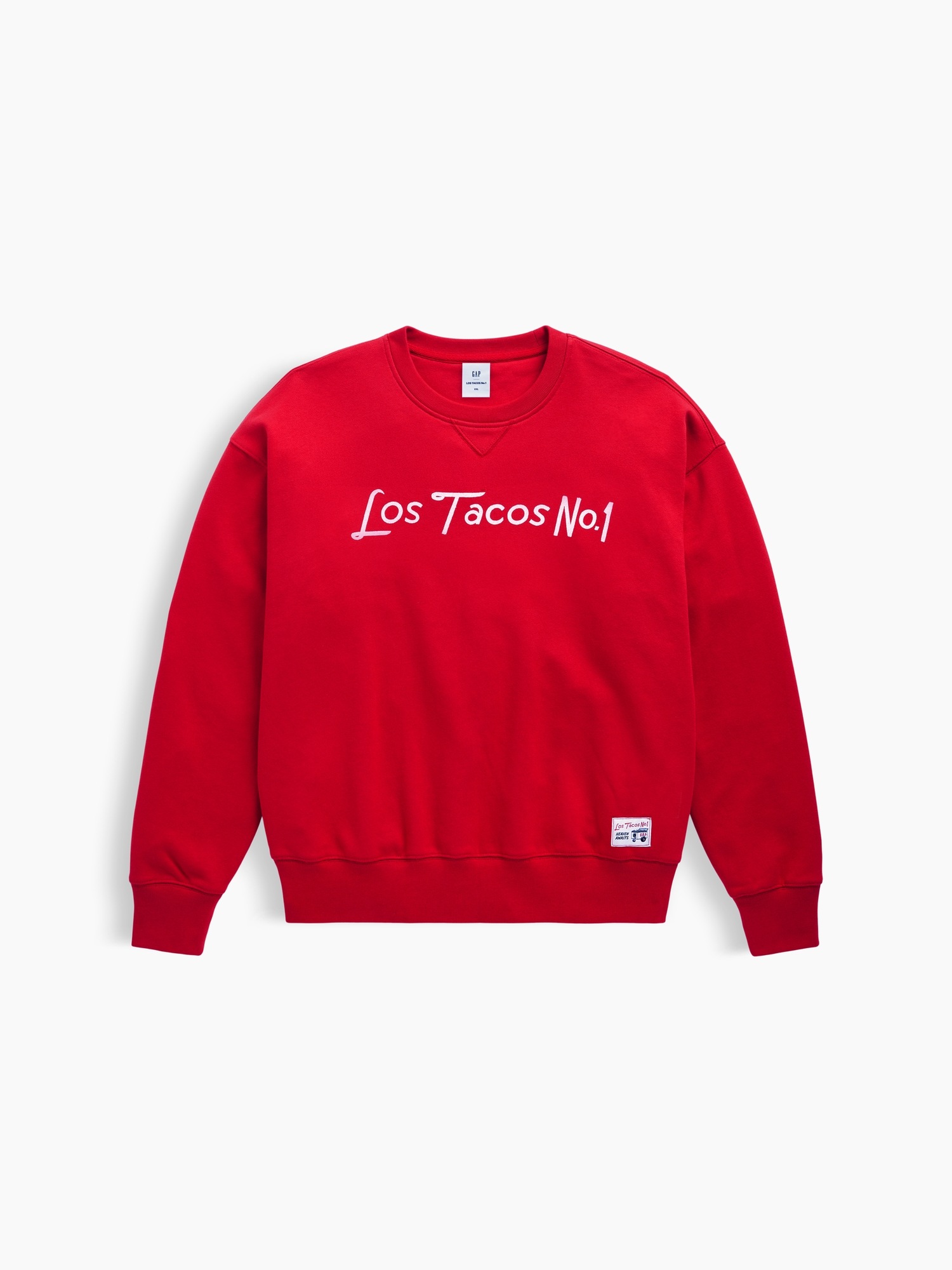 Мужские худи Gap Adult Los Tacos No. 1 Heavyweight French Terry Oversized Sweatshirt — фото 7