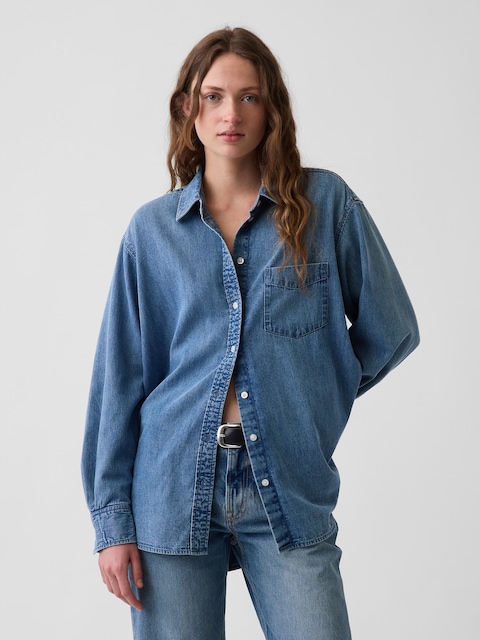 Denim Big Shirt