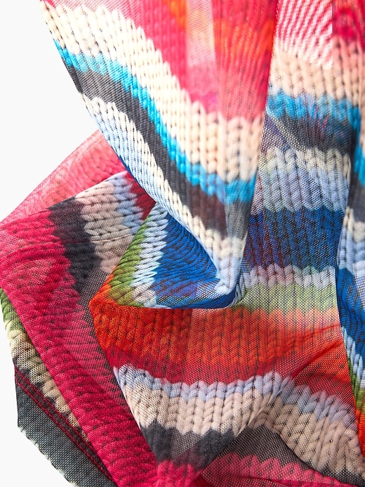 Image number 6 showing, GapStudio Happy Stripe Sheer Maxi Dress