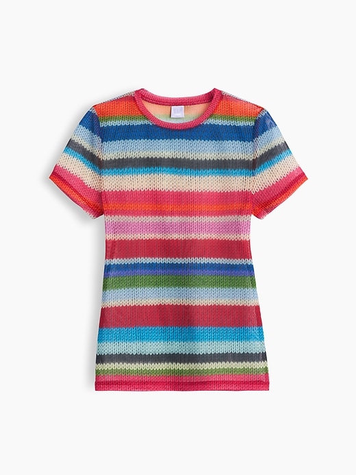 Image number 7 showing, GapStudio Happy Stripe Sheer T-Shirt