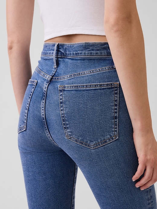 Image number 9 showing, High Rise True Skinny Jeans
