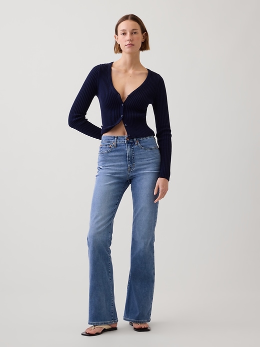 Image number 5 showing, High Rise '70s Flare Jeans