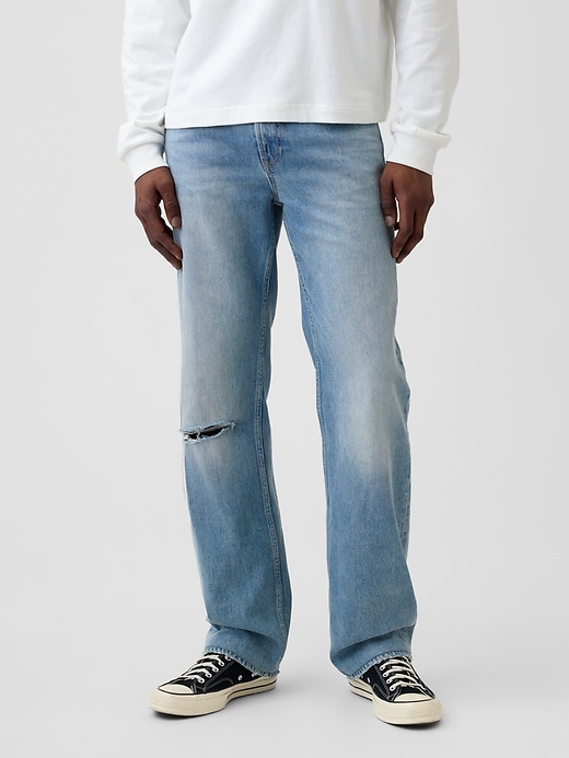 Image number 2 showing, Relaxed Straight Jeans