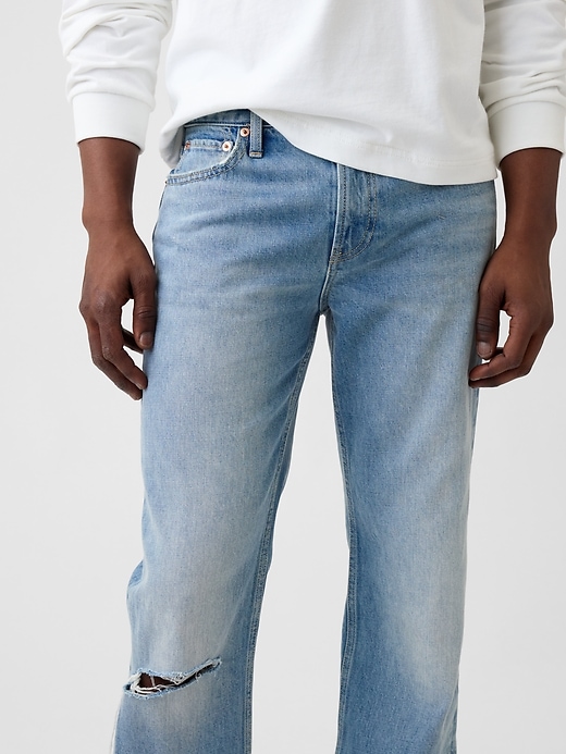 Image number 6 showing, Relaxed Straight Jeans