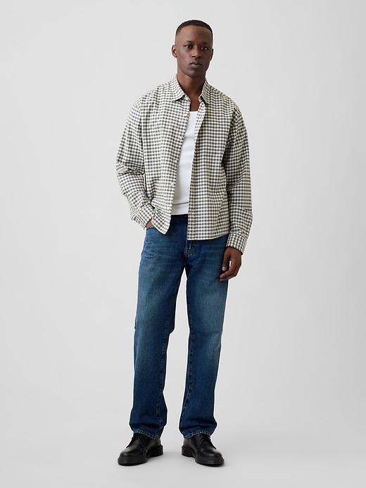 Image number 5 showing, Relaxed Straight Jeans