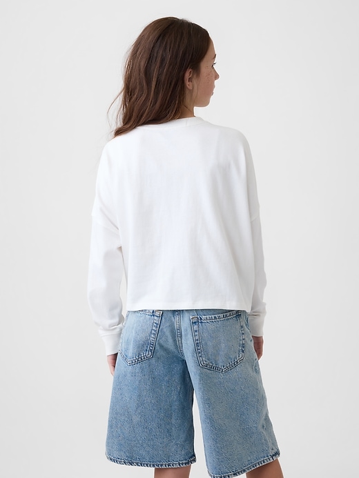 Image number 3 showing, Kids Heavyweight Oversized T-Shirt