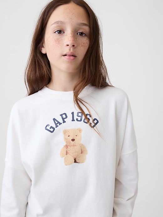 Image number 1 showing, Kids Heavyweight Oversized T-Shirt