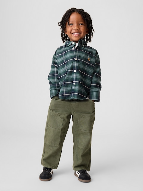 Baby & Toddler Pull-On Baggy Carpenter Jeans