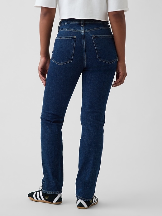 Image number 4 showing, Curvy High Rise '90s Slim Straight Jeans