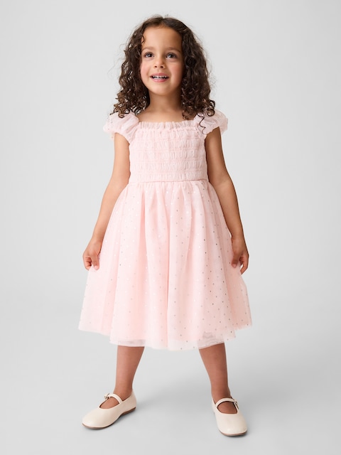 Baby & Toddler Smocked Tulle Dress