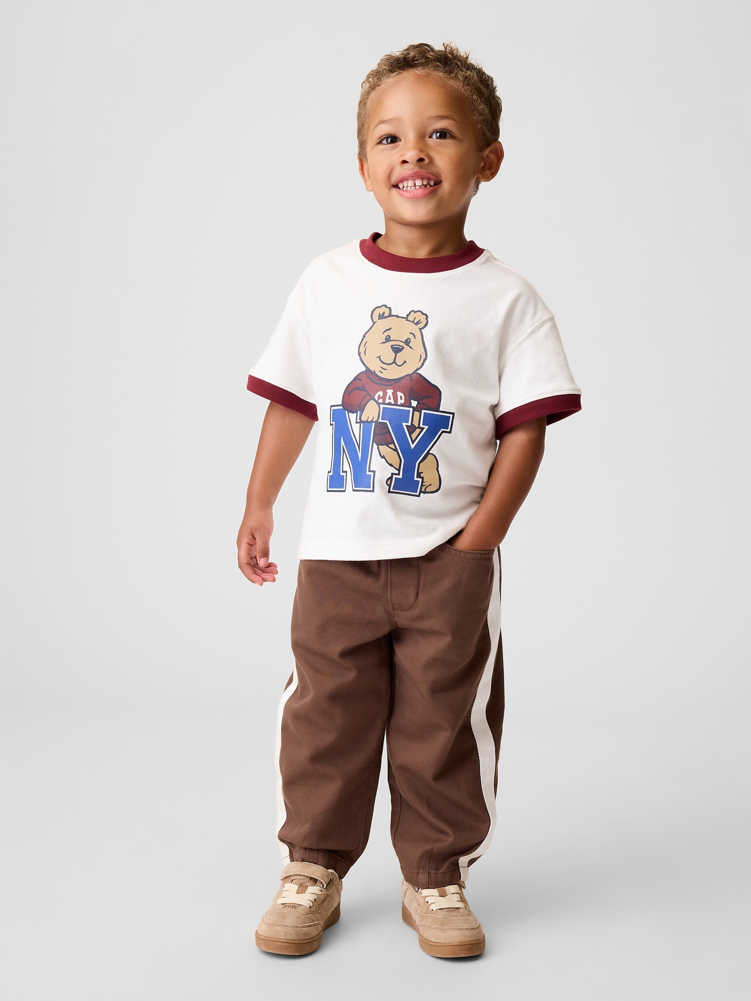 Детские брюки Gap Baby & Toddler UltraSoft Pull-On Barrel Pants