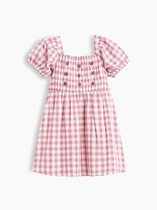 Image number 2 showing, Baby & Toddler Smocked Plaid Dress