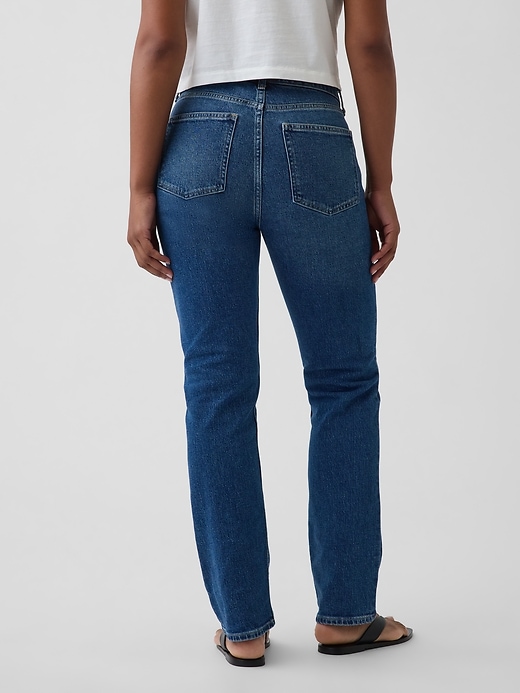 Image number 4 showing, Curvy High Rise '90s Slim Straight Jeans