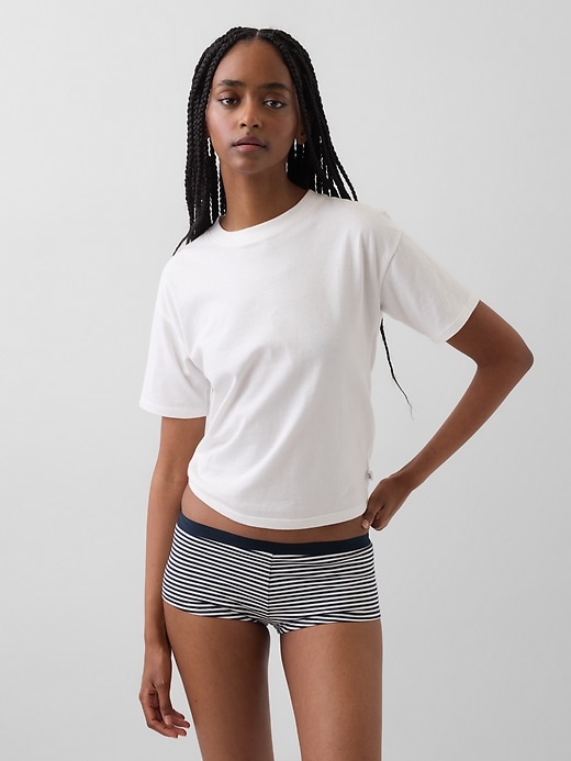 Image number 1 showing, Organic Stretch Cotton Shorty