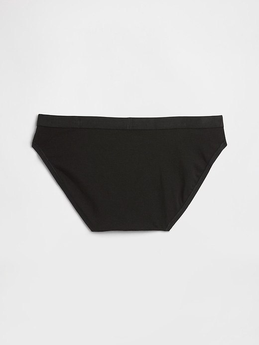 Image number 5 showing, Organic Stretch Cotton Logo Bikini