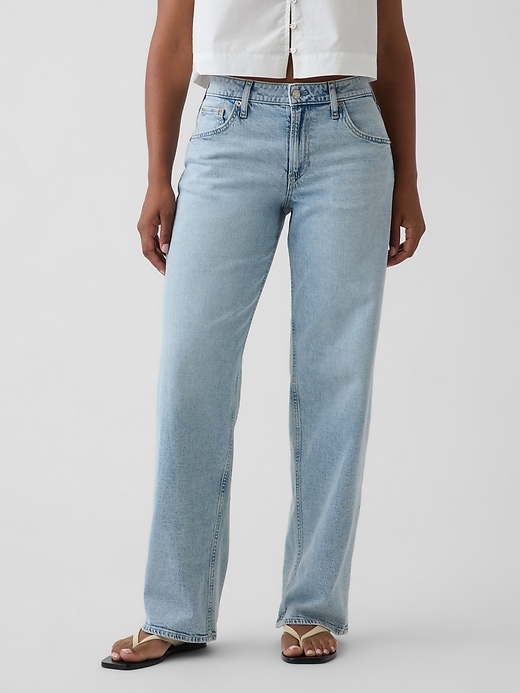 Image number 2 showing, Curvy Low Rise '90s Loose Jeans