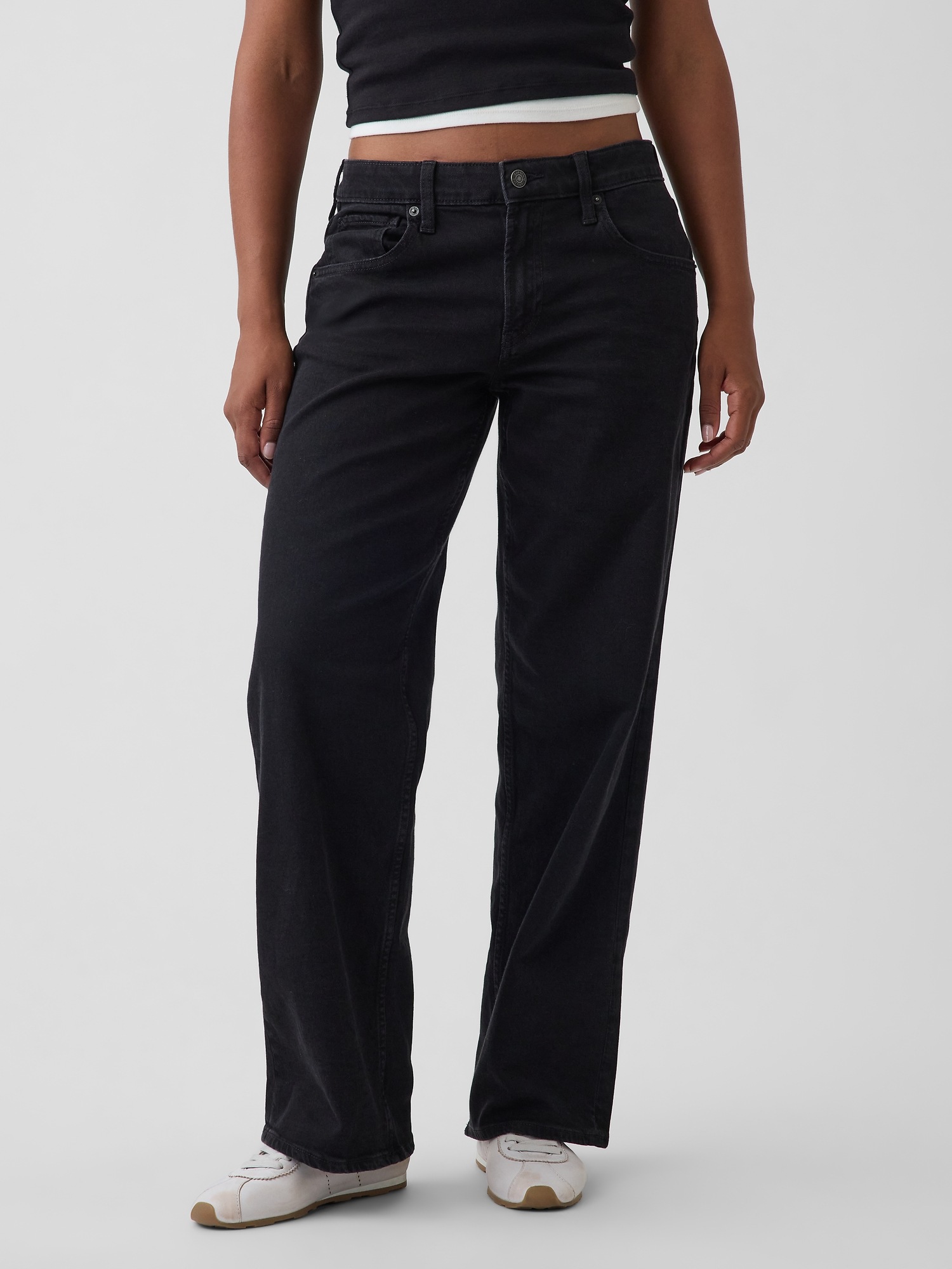 Женские джинсы Gap Curvy Low Rise '90s Loose Jeans — фото 2