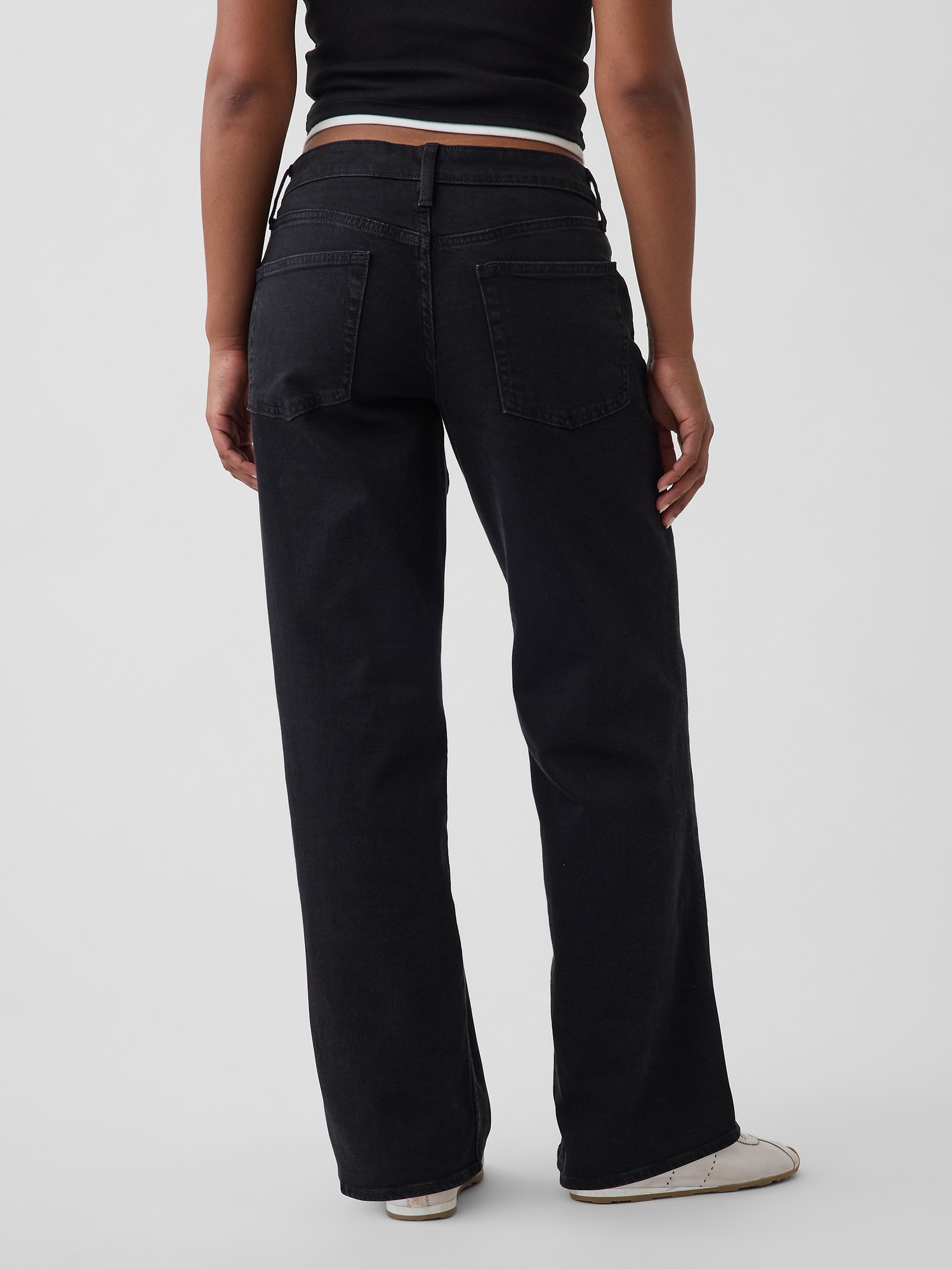 Женские джинсы Gap Curvy Low Rise '90s Loose Jeans — фото 4