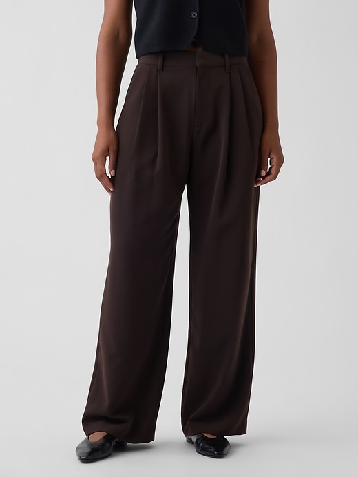 Image number 2 showing, Curvy 365 High Rise Pleated Trousers