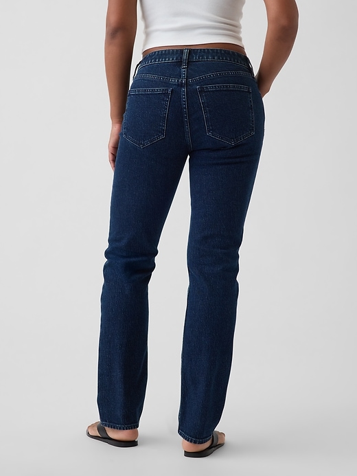 Image number 4 showing, Curvy Low Rise '90s Slim Straight Jeans